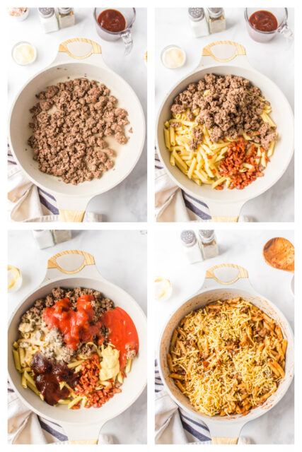 Bacon Cheeseburger Pasta Recipe Boy