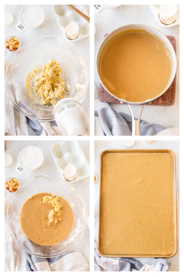 Peanut Butter Texas Sheet Cake RecipeBoy