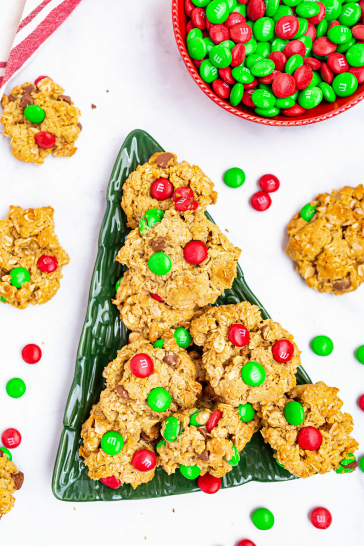 Christmas Monster Cookies - Recipe Boy