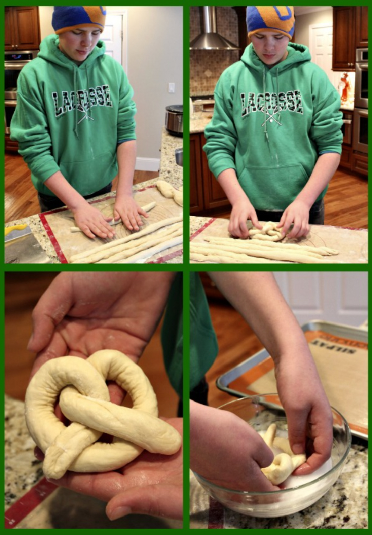 recipeboy shaping soft pretzels