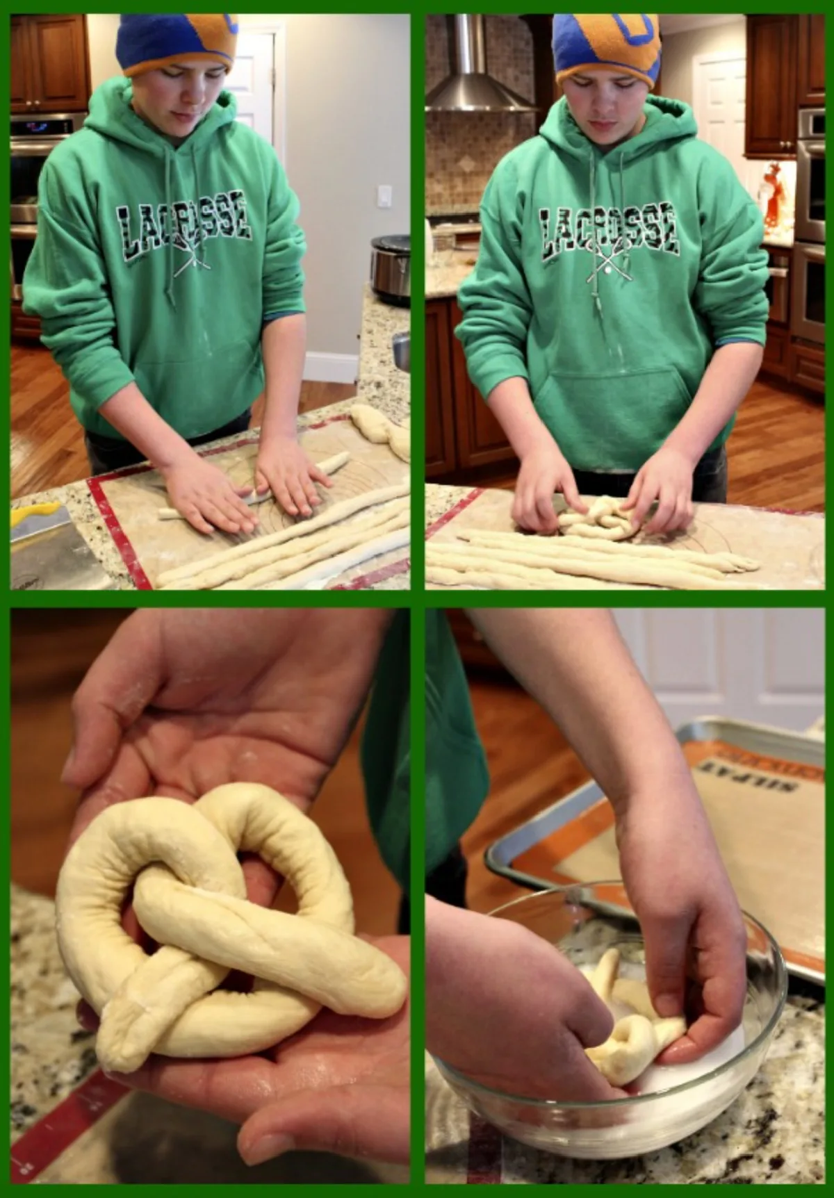 recipeboy shaping soft pretzels