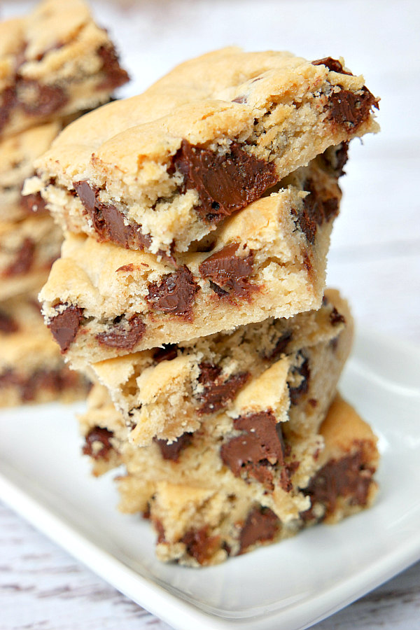 Delicious Cake Mix Cookie Bars - About a Mom