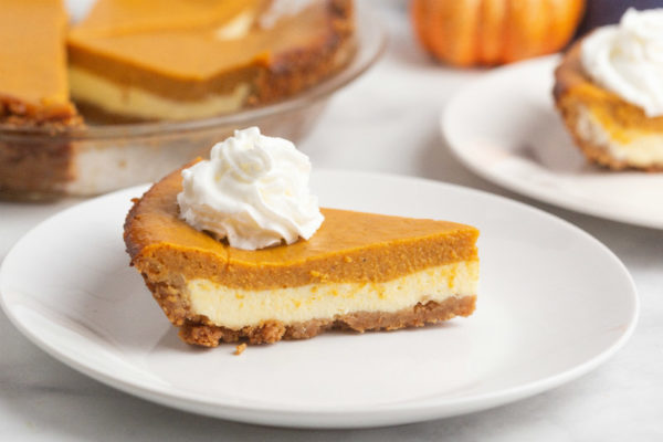 Pumpkin Cream Cheese Pie - Recipe Boy