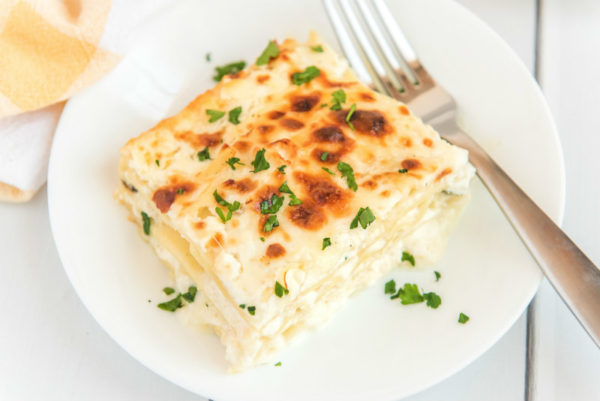 White Chicken Lasagna - Recipe Boy