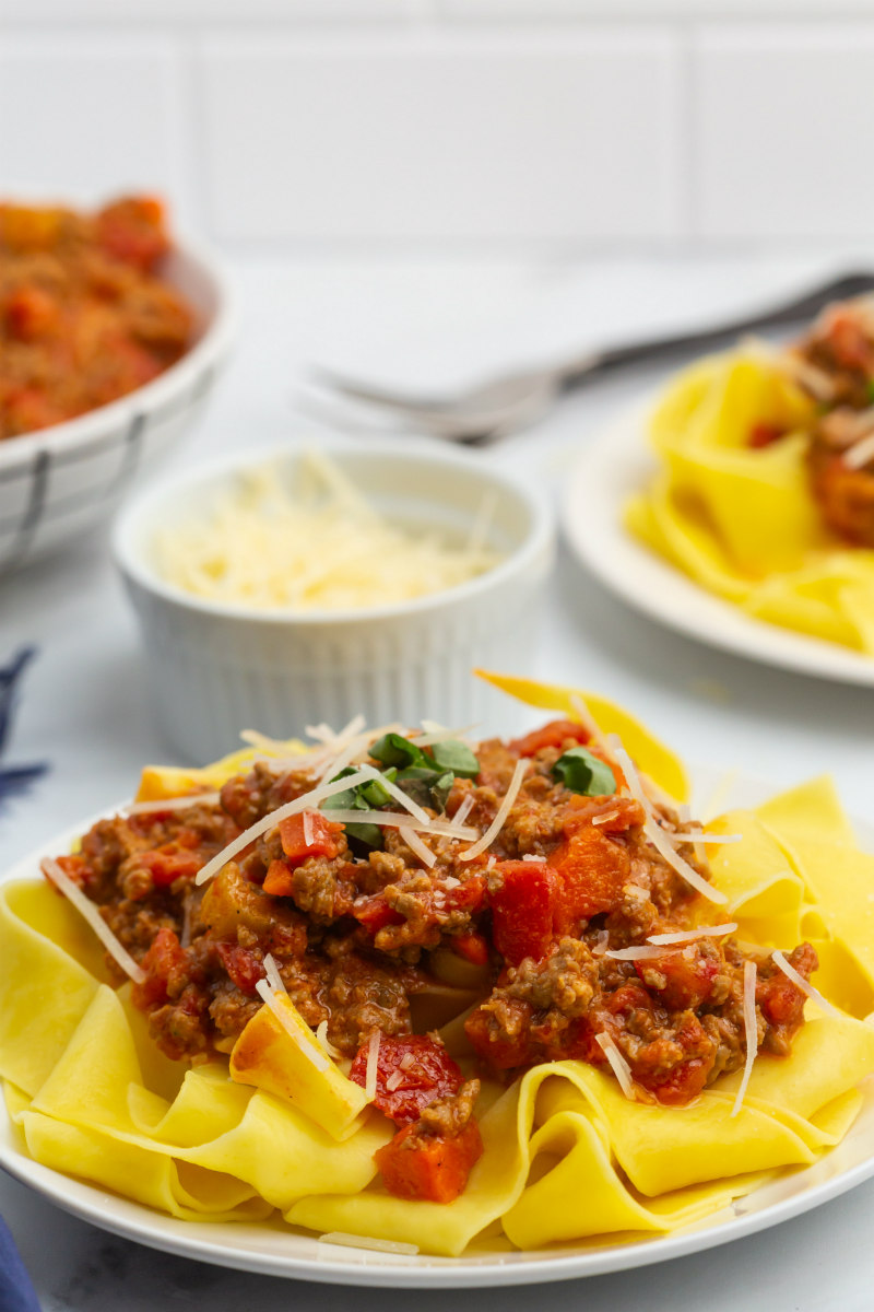 Pappardelle Bolognese - Recipe Boy