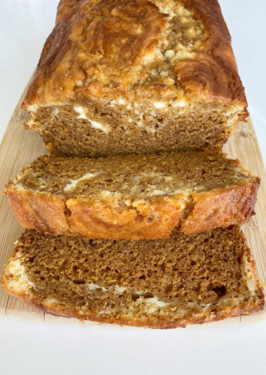 Pumpkin Cheesecake Bread - Recipe Boy