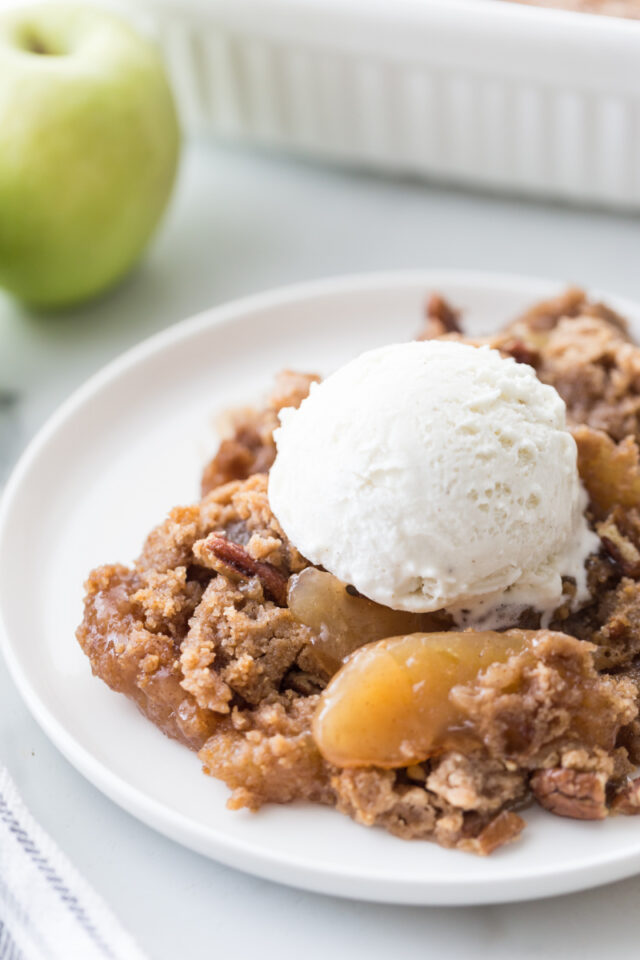 Caramel Apple Dump Cake - RecipeBoy