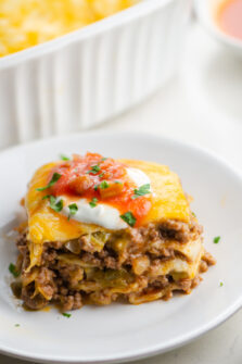 Easy Tortilla Casserole - Recipe Boy