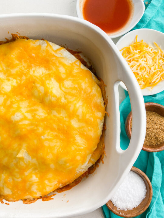 Easy Tortilla Casserole - Recipe Boy