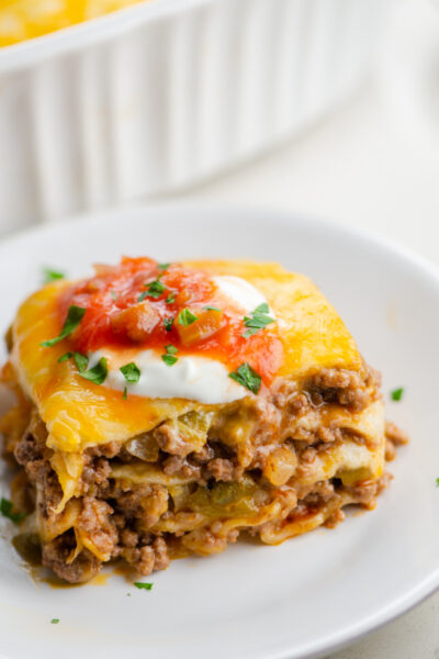 Easy Tortilla Casserole - Recipe Boy