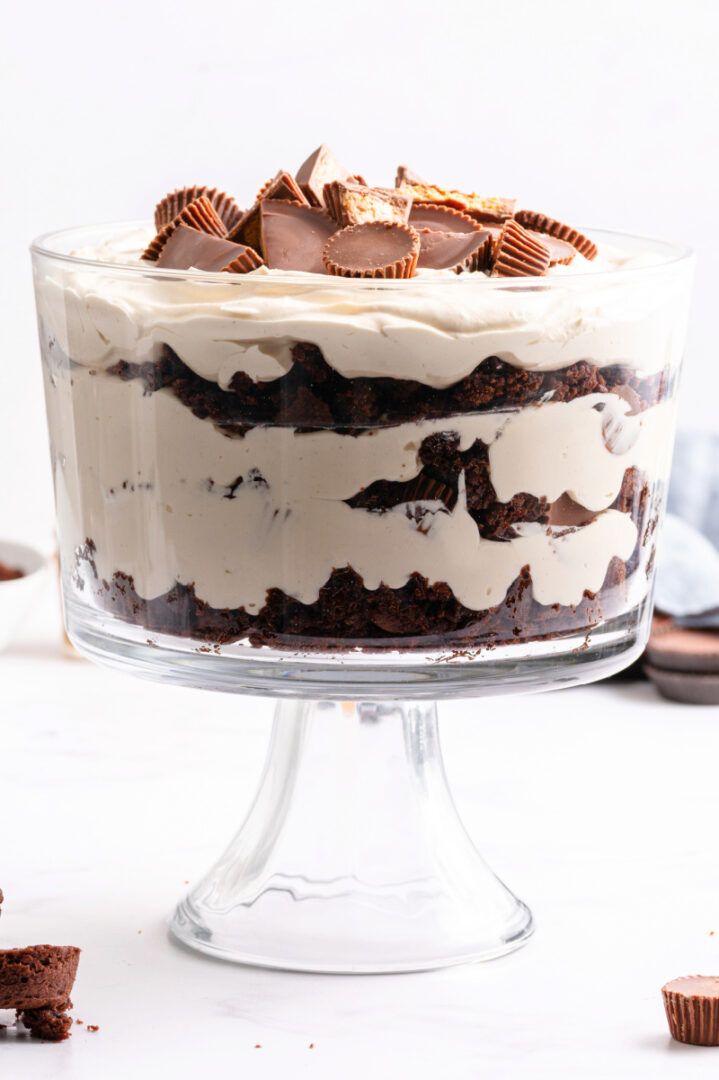 Peanut Butter Cup Brownie Trifle Recipe Boy 8260