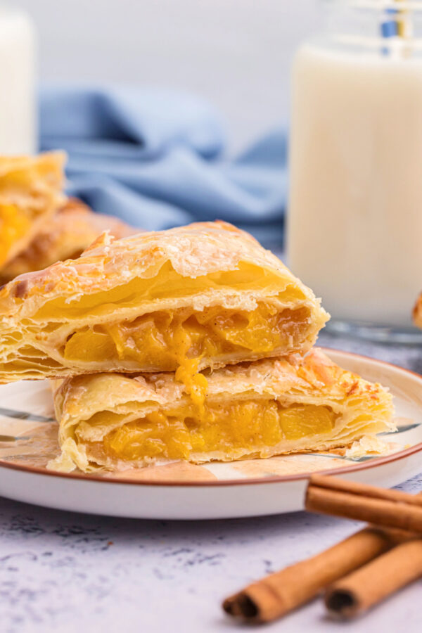 Easy Peach Turnovers RecipeBoy