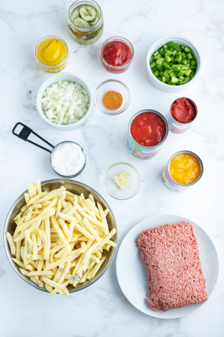 Cheeseburger And Fries Casserole - RecipeBoy