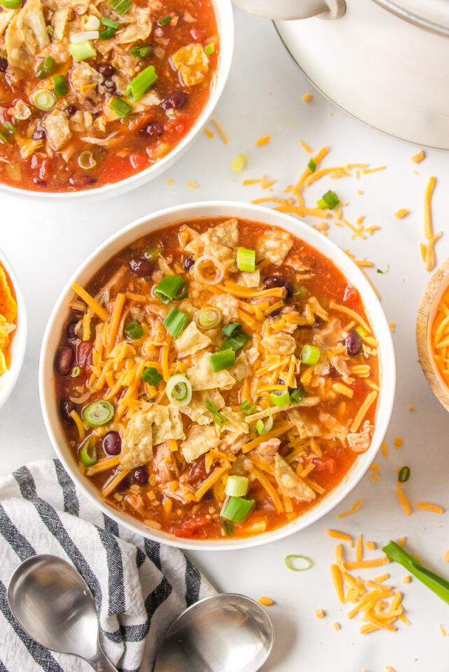 Slow Cooker Tortilla Soup - RecipeBoy