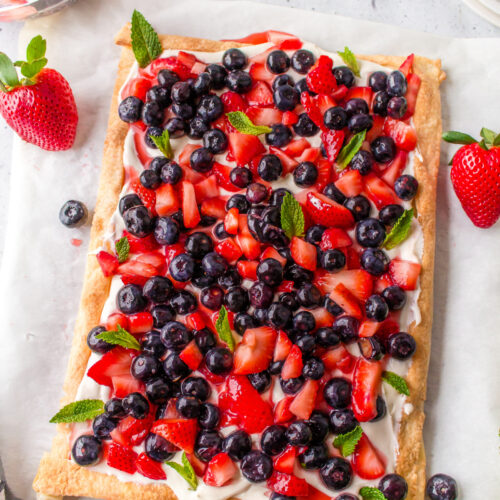 berry cheesecake tart