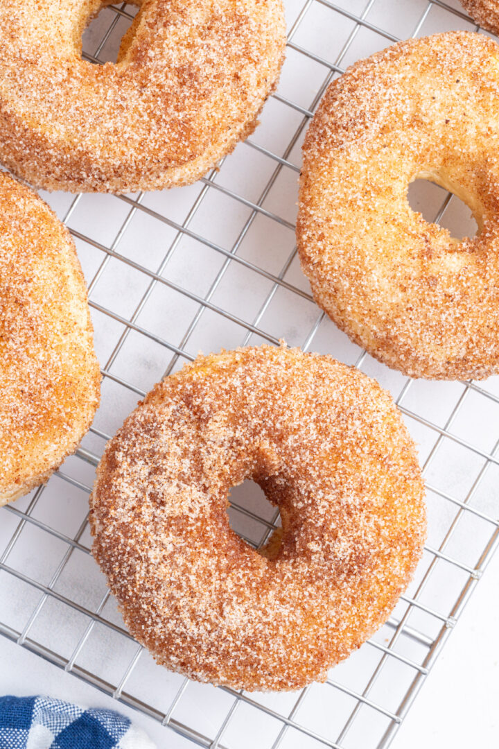 Air Fryer Canned Biscuit Donuts - Recipe Boy