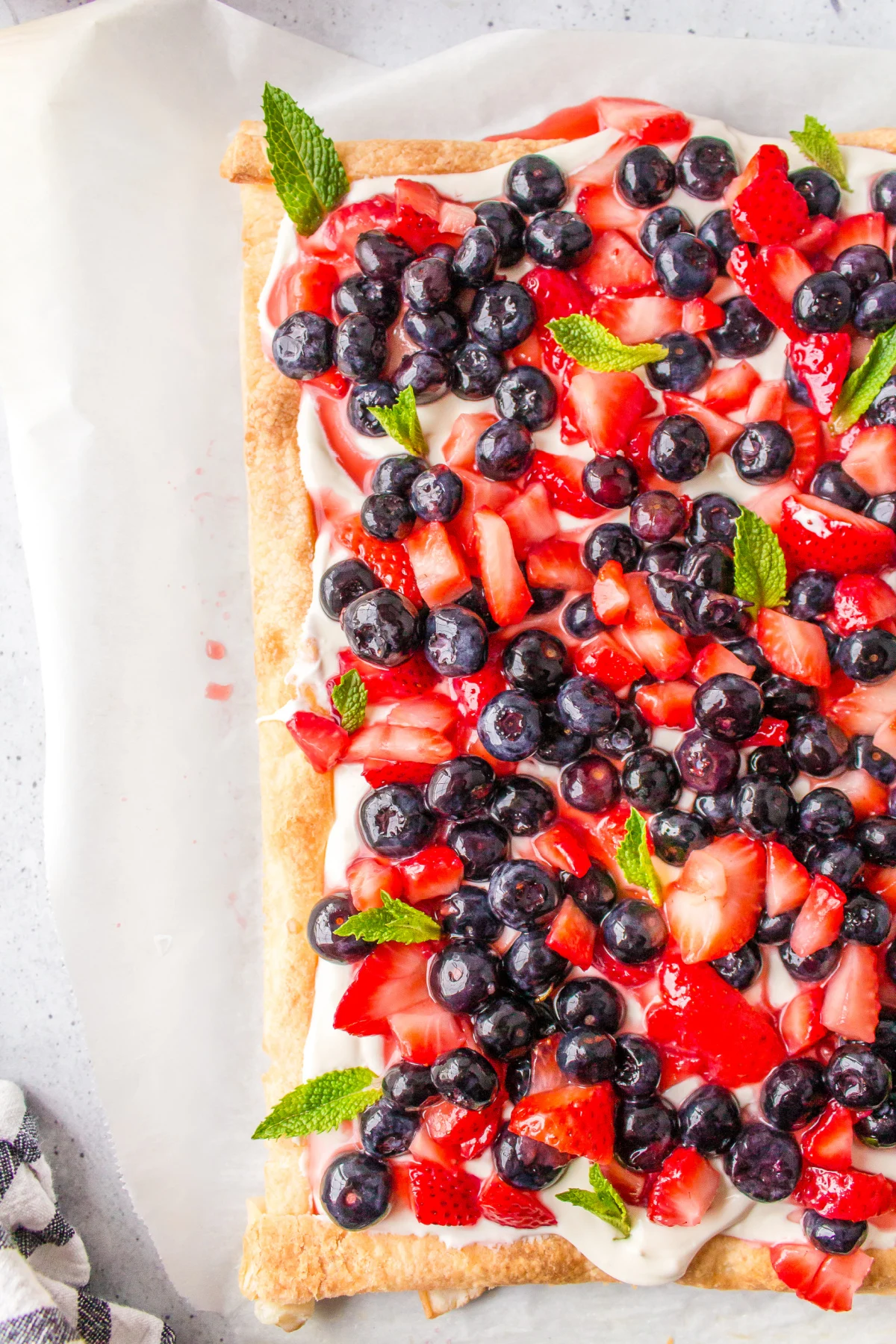 berry cheesecake tart