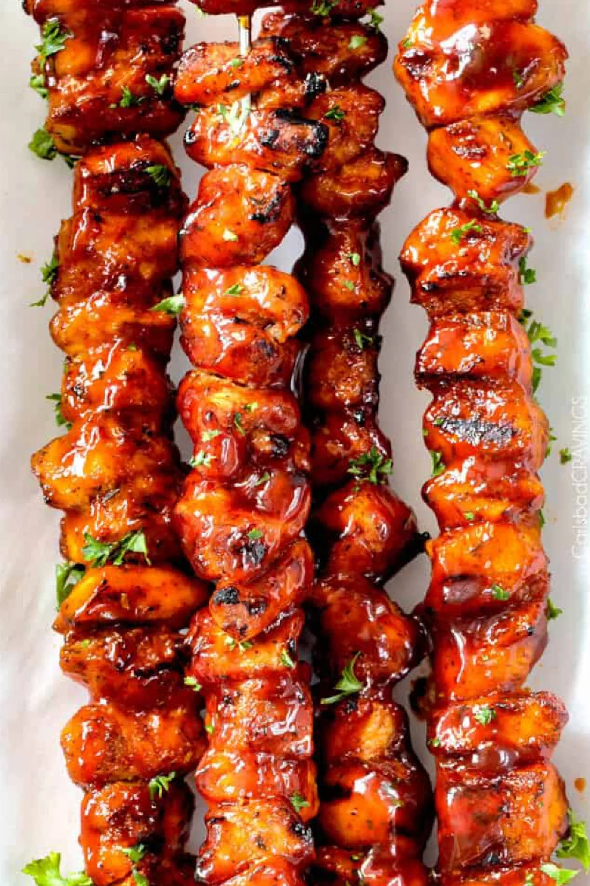 BBQ Chicken Kebabs