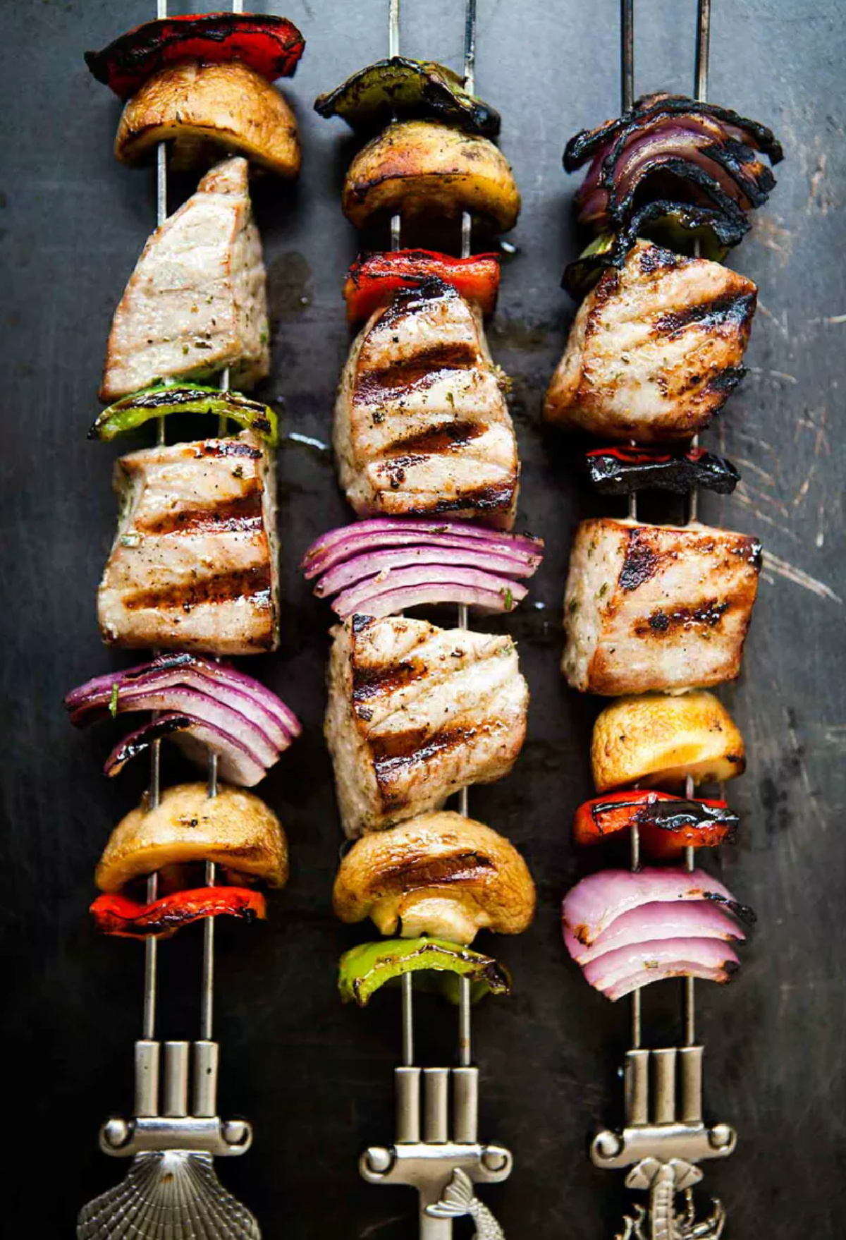 grilled tuna kebabs