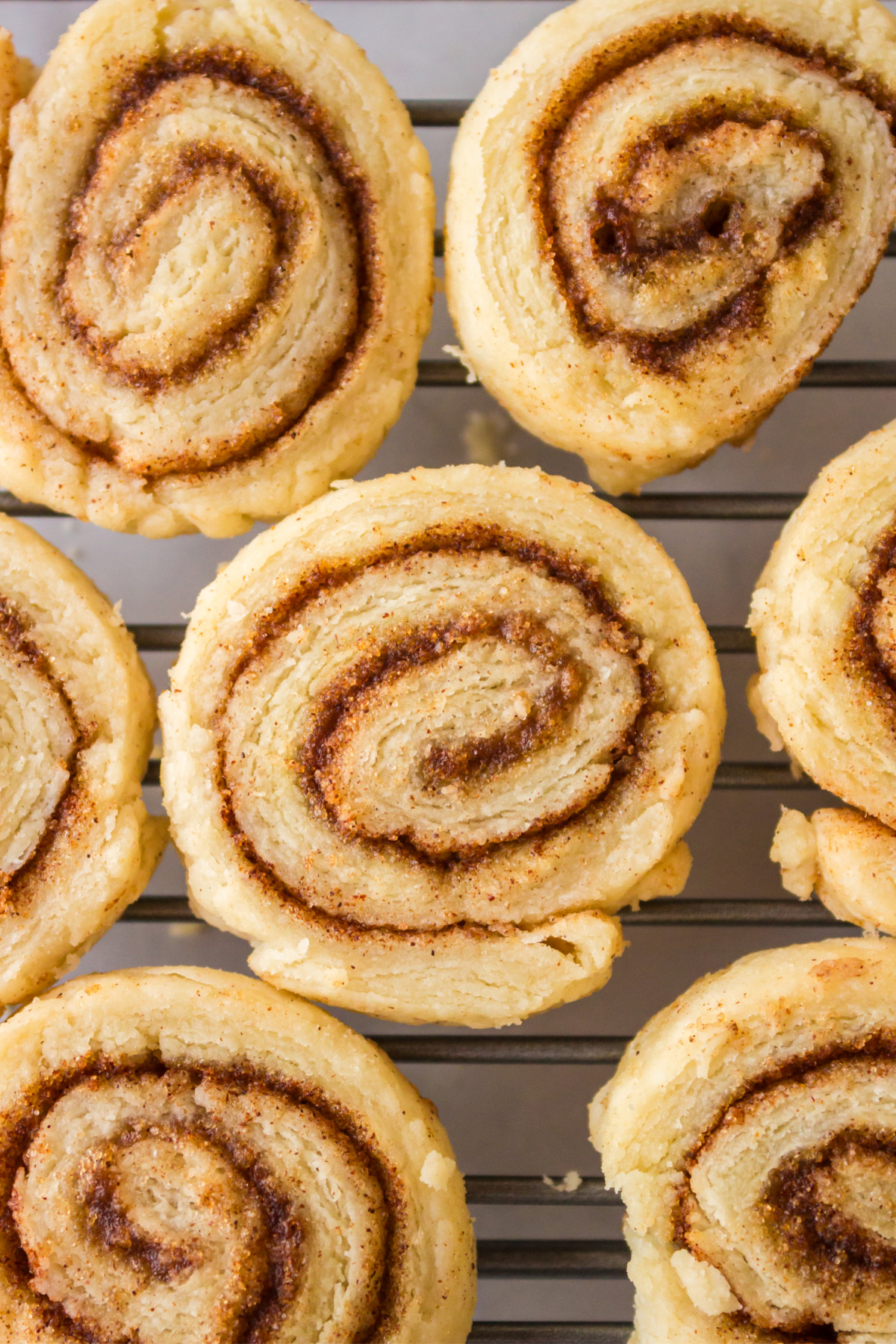 pie crust cinnamon roll cookies