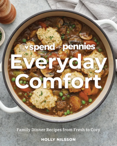 cookbook cover everyday comfort