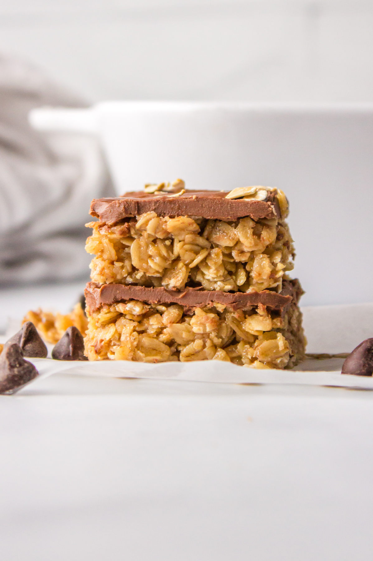 oh henry bars two stacked